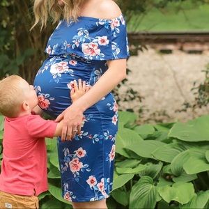 Floral Maternity Dress